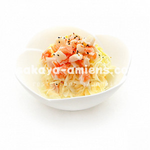 Salade de choux au Crevettes